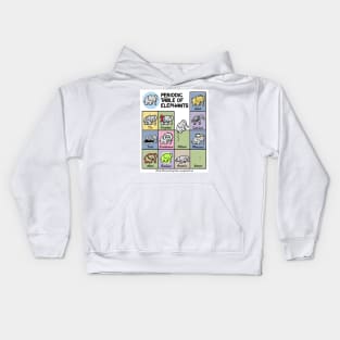 Periodic Table of Elephants Kids Hoodie